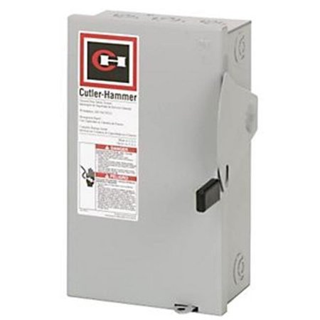 EATON CUTLER-HAMMER Cutler-Hammer 6158620 DG221NGB 30A 3 watt 2 Pole Indoor Safety Switch 6158620